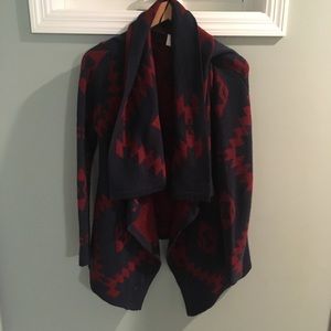 Small Tribal Aztec print oversized sweater by Moon